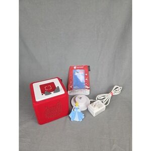 Tonies Red Toniebox 1 Bundle With Cinderella Tonie Figurine *VIDEO